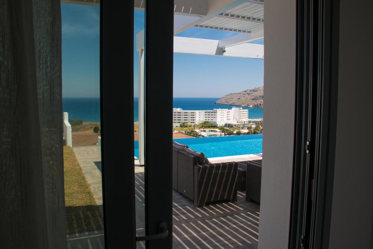 Blue Horizon 2 Villa Líndos Buitenkant foto